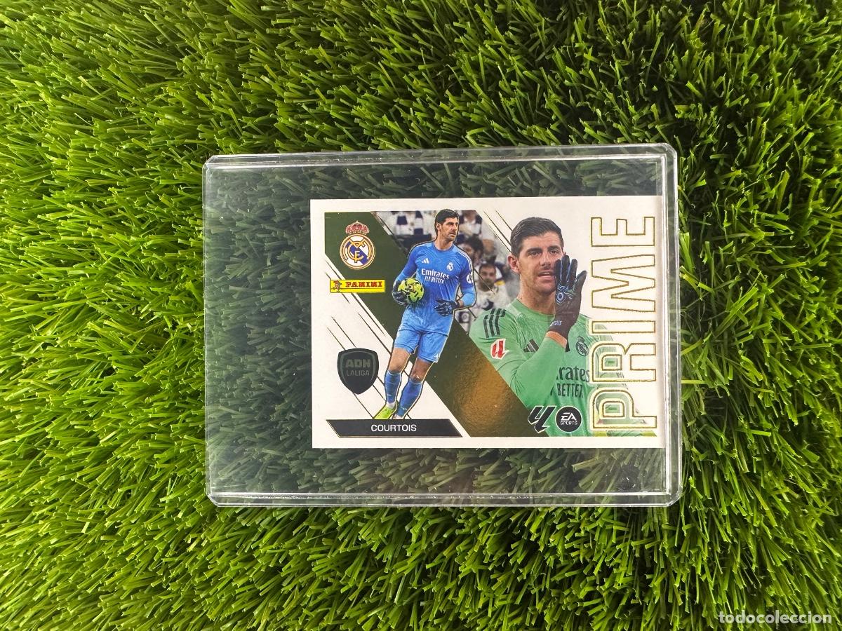 Cromos de f&uacute;tbol: N&ordm; 3 Courtois ADN La Liga Prime Real Madrid CF Liga Este 26 27