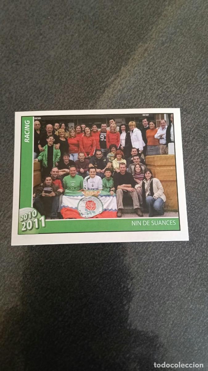 Cromos de f&uacute;tbol: Footprint 2010 2011 Oficial Racing De Santander 289 Pe&ntilde;a Nin De Suances