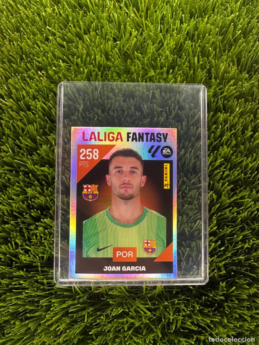Cromos de f&uacute;tbol: N&ordm; 2 Joan Garc&iacute;a La Liga Fantasy FC Barcelona Liga Este 26 27