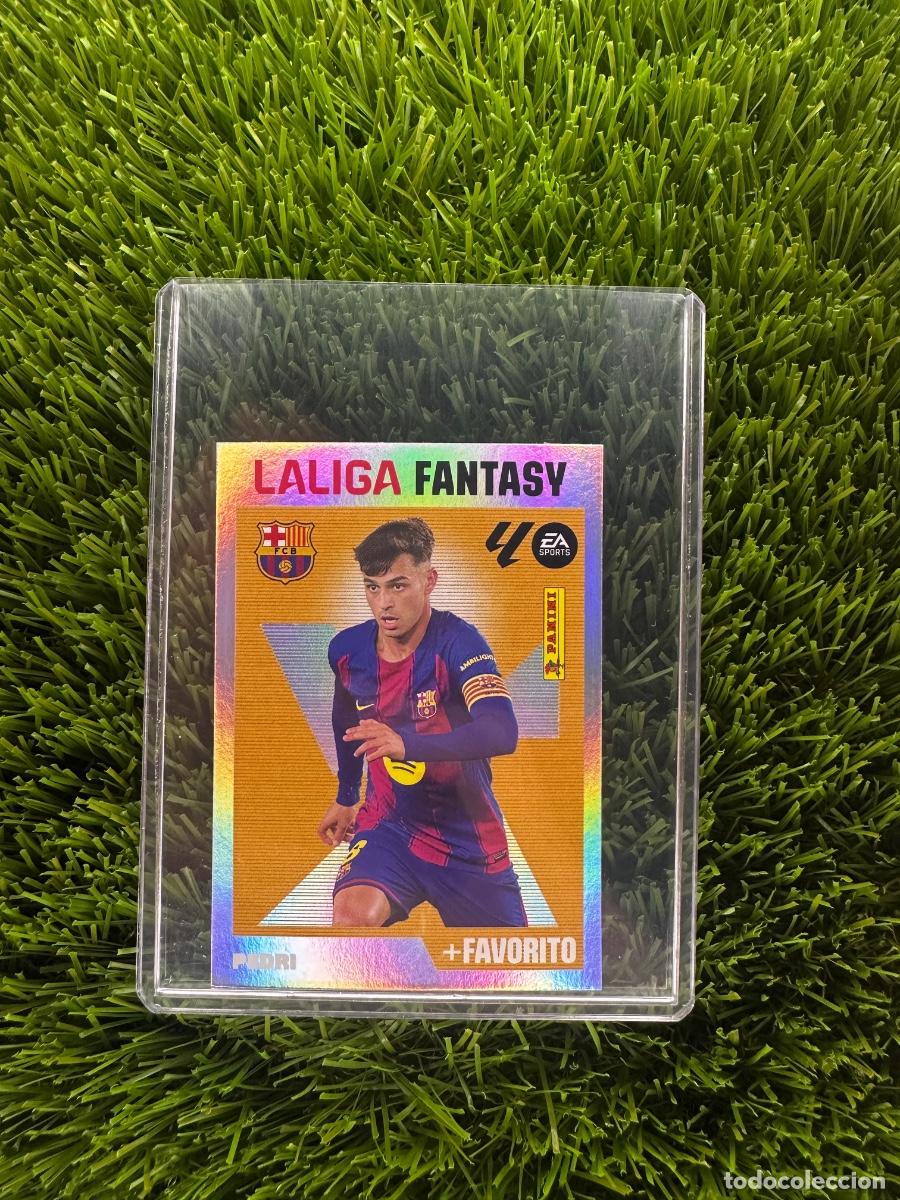 Cromos de f&uacute;tbol: N&ordm; 7 Pedri La Liga Fantasy FC Barcelona Liga Este 26 27