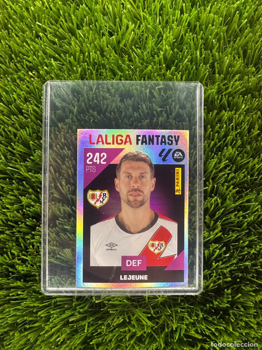 Cromos de f&uacute;tbol: N&ordm; 3 Lejune La Liga Fantasy Rayo Vallecano Liga Este 26 27