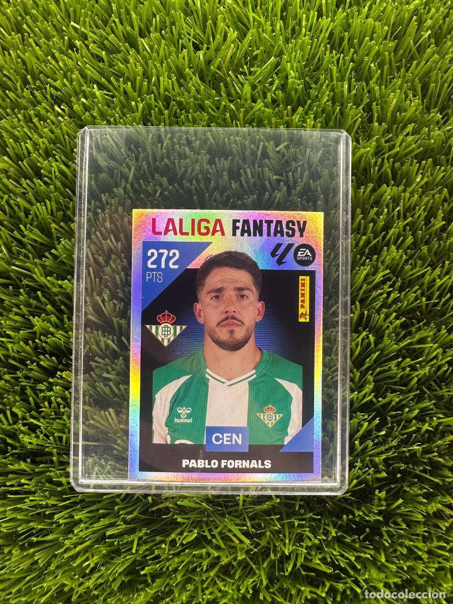 Cromos de f&uacute;tbol: N&ordm; 4 Pablo Fornals La Liga Fantasy Real Betis Liga Este 26 27