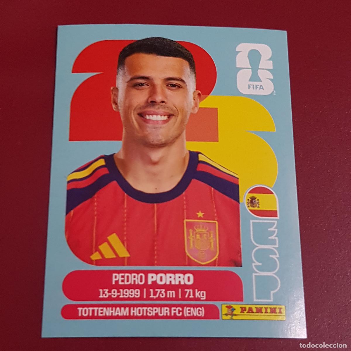 Cromos de f&uacute;tbol: PANINI - MUNDIAL FIFA WORLD CUP 2026 - 26 - ESPA&Ntilde;A - PORRO - ESP 6 - NUNCA PEGADO