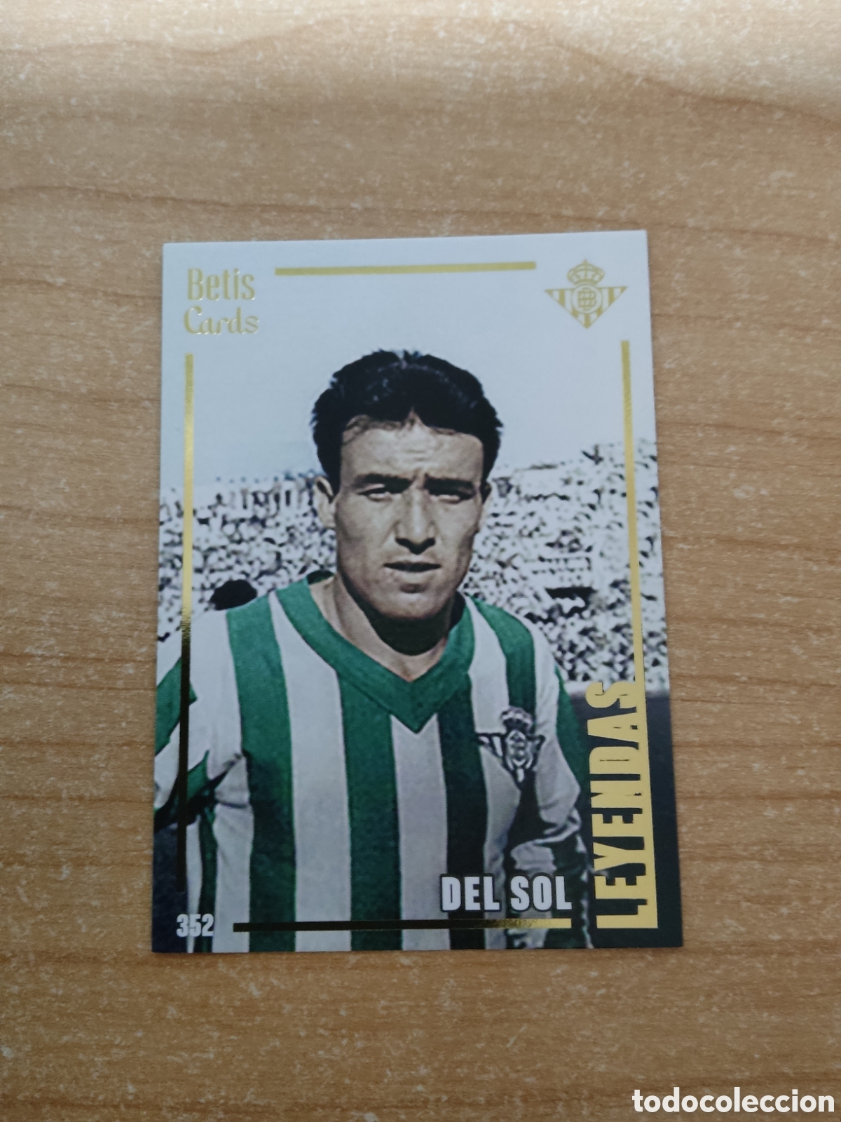 Cromos de Futebol: 352 DEL SOL LEYENDAS REAL BETIS HOLY CARDS 2024 2025