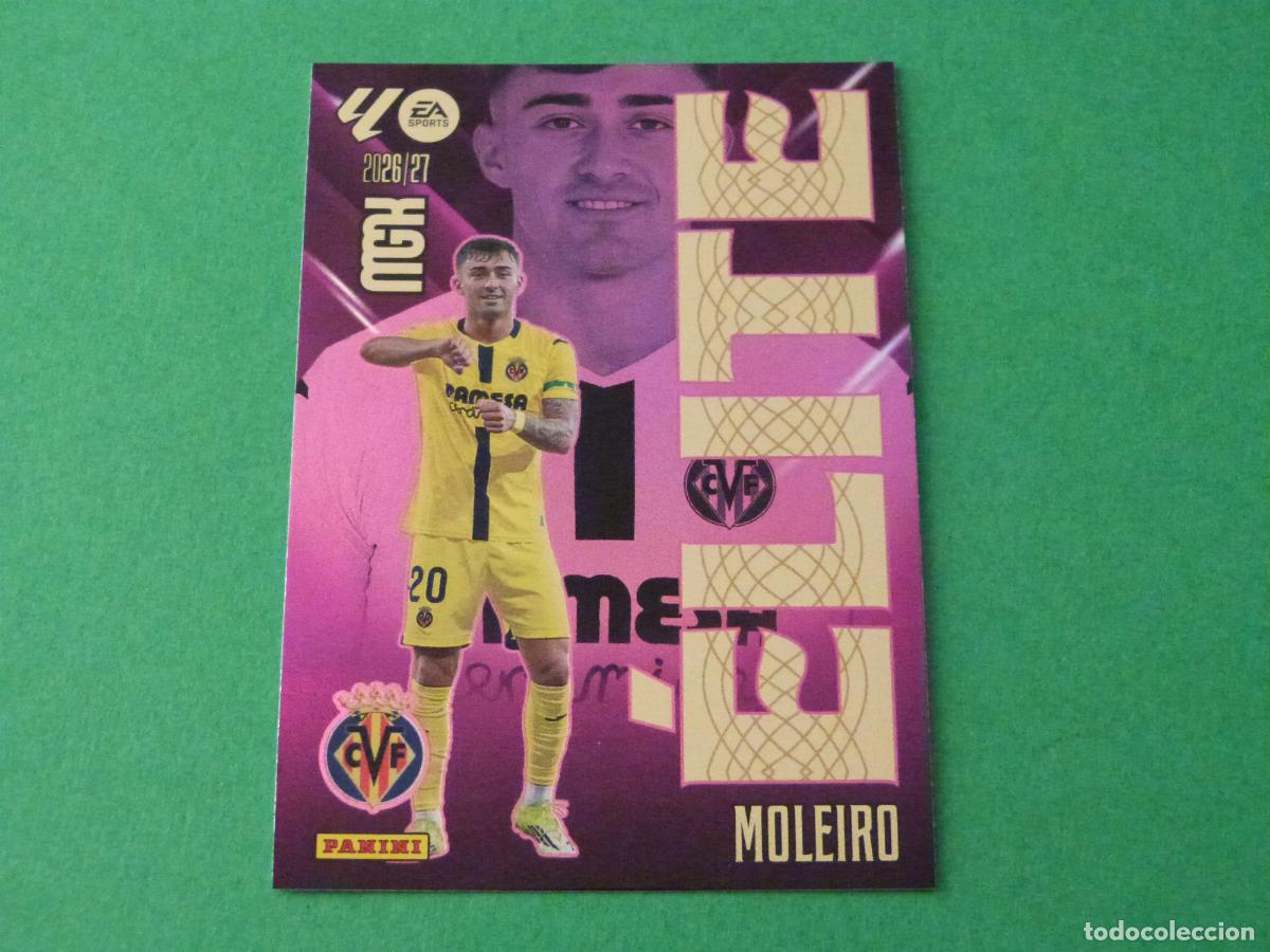 Cromos de Futebol: TRADING CARD FUTBOL MOLEIRO VILLARREAL C.F. N&ordm; 11 ELITE LIGA MEGACRACKS 2026-2027/26-27
