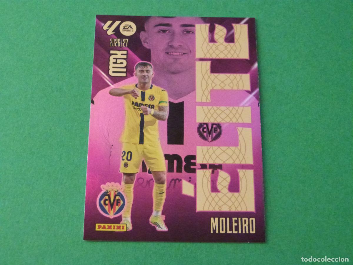 Cromos de Futebol: TRADING CARD FUTBOL MOLEIRO VILLARREAL C.F. N&ordm; 11 ELITE LIGA MEGACRACKS 2026-2027/26-27