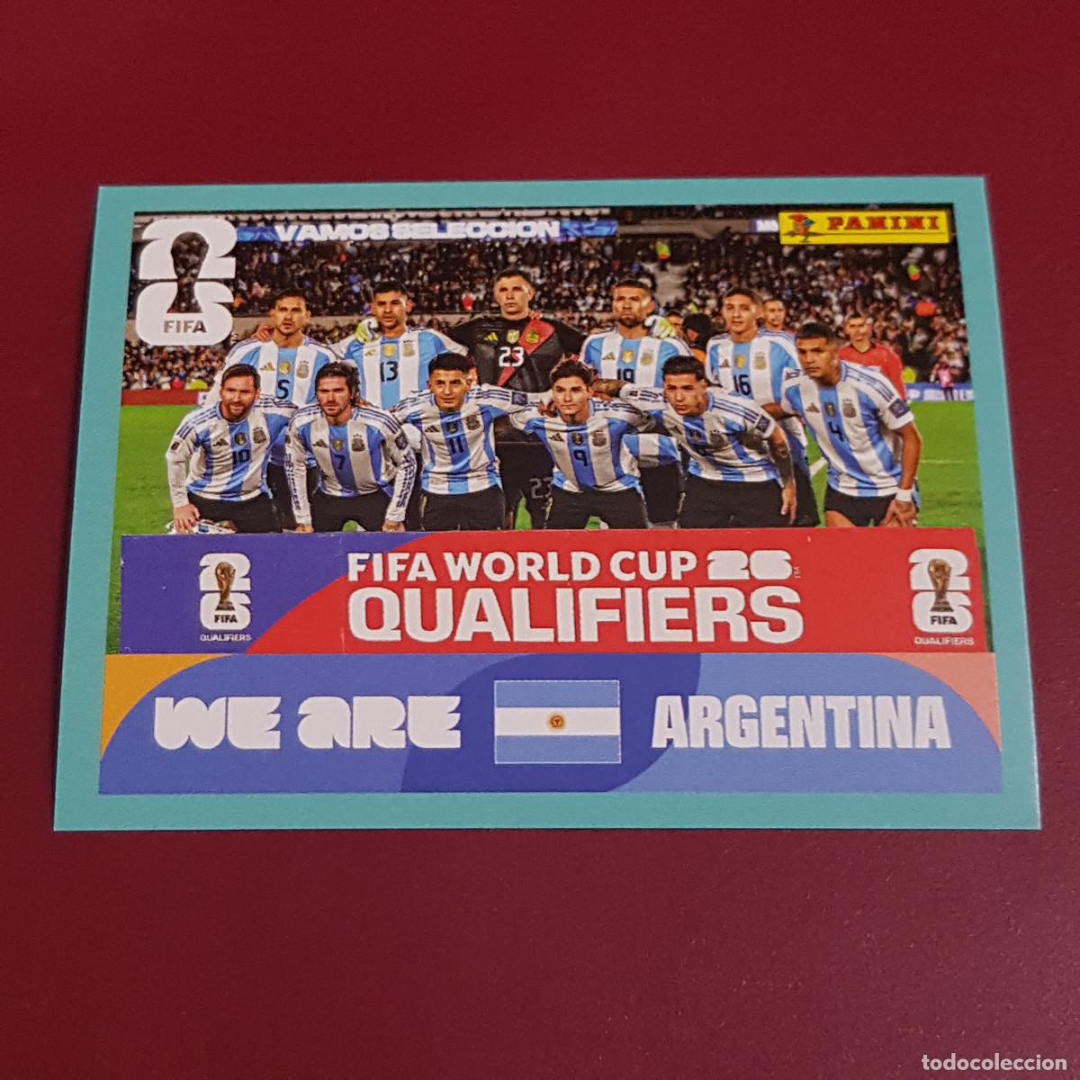 Cromos de f&uacute;tbol: PANINI - MUNDIAL FIFA WORLD CUP 2026 - 26 - ARGENTINA - ALINEACION - ARG 13 - NUNCA PEGADO