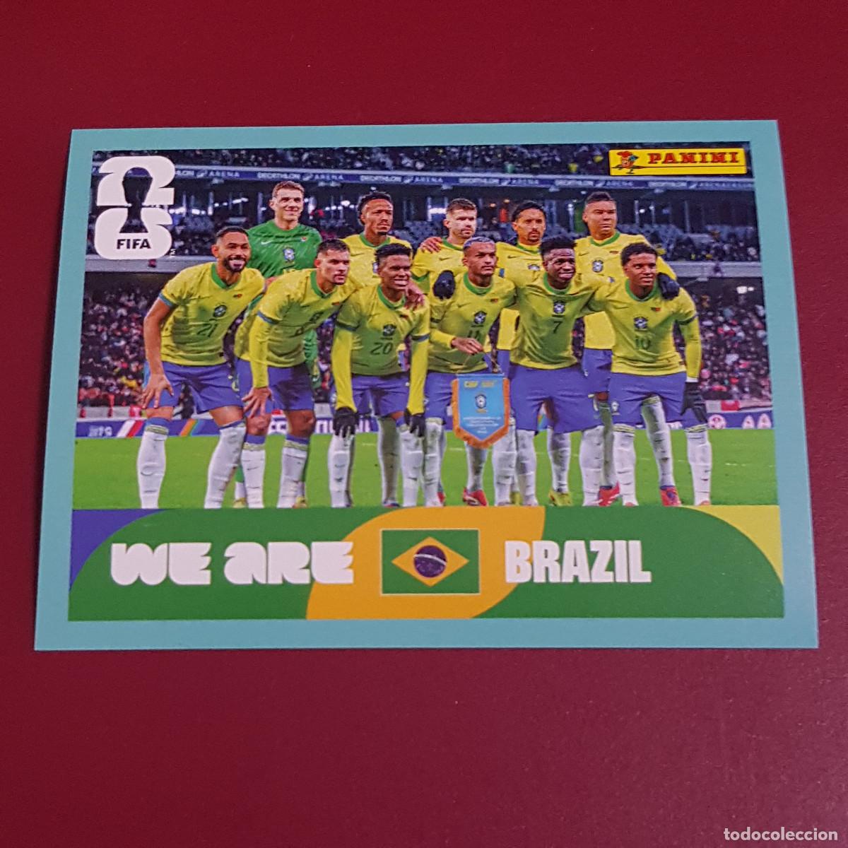 Cromos de f&uacute;tbol: PANINI - MUNDIAL FIFA WORLD CUP 2026 - 26 - BRASIL - ALINEACION - BRA 13 - NUNCA PEGADO