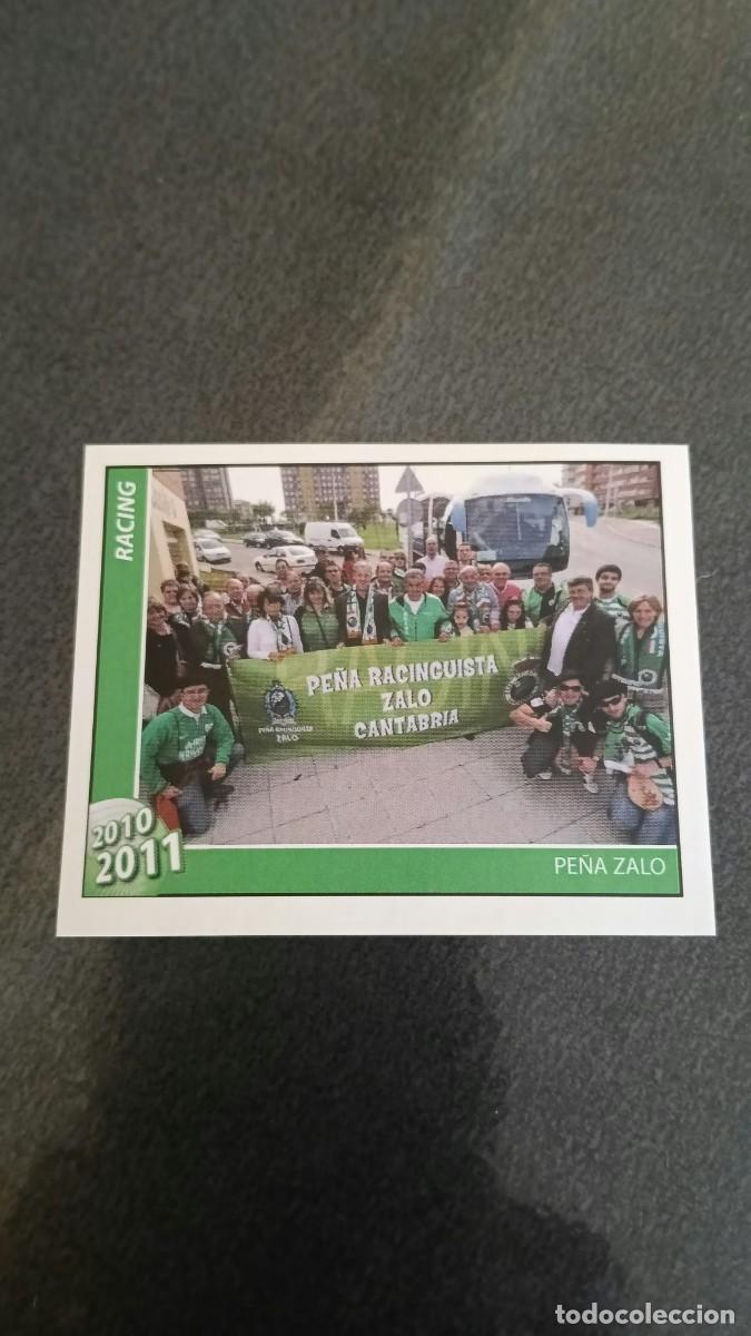 Cromos de f&uacute;tbol: Footprint 2010 2011 Oficial Racing De Santander 301 Pe&ntilde;a Zalo