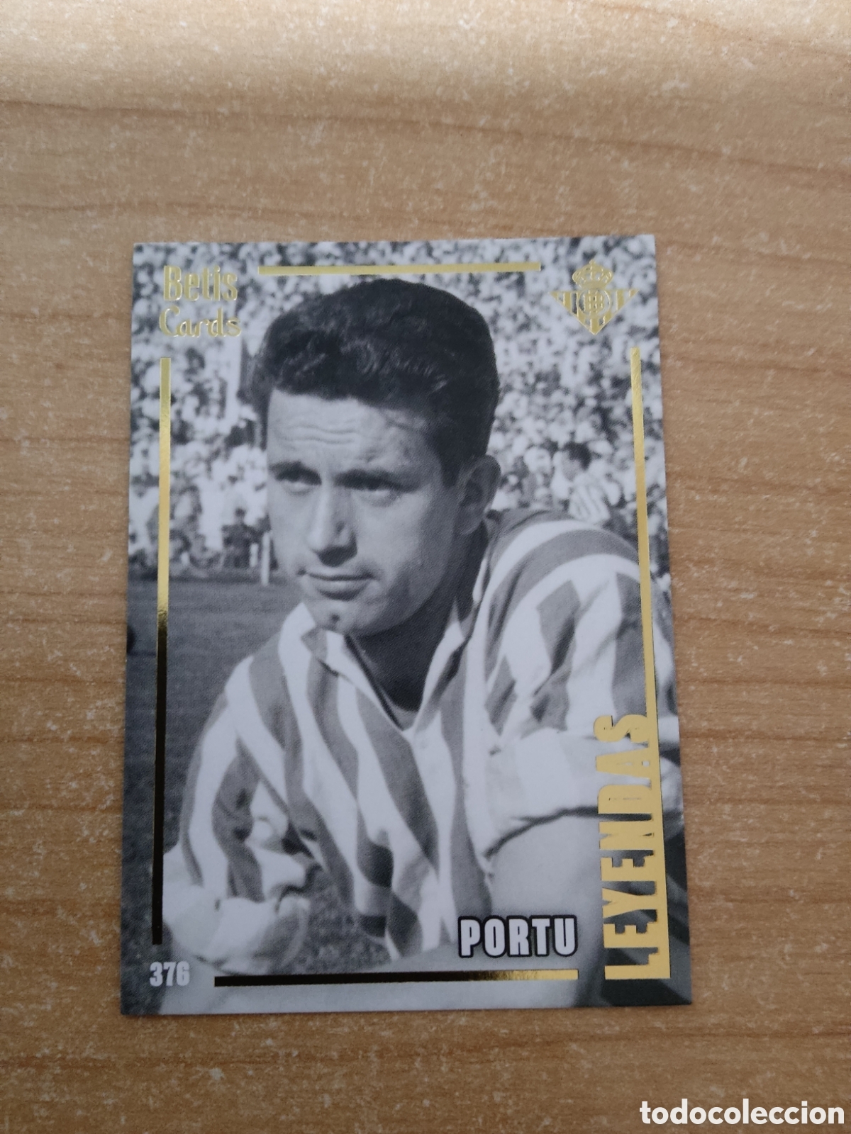 Cromos de Futebol: 376 PORTU LEYENDAS REAL BETIS HOLY CARDS 2024 2025
