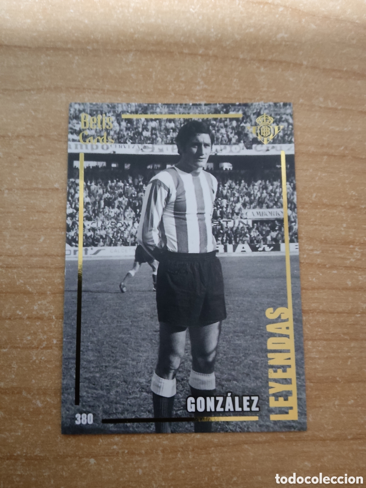 Cromos de Futebol: 380 GONZALEZ LEYENDAS REAL BETIS HOLY CARDS 2024 2025