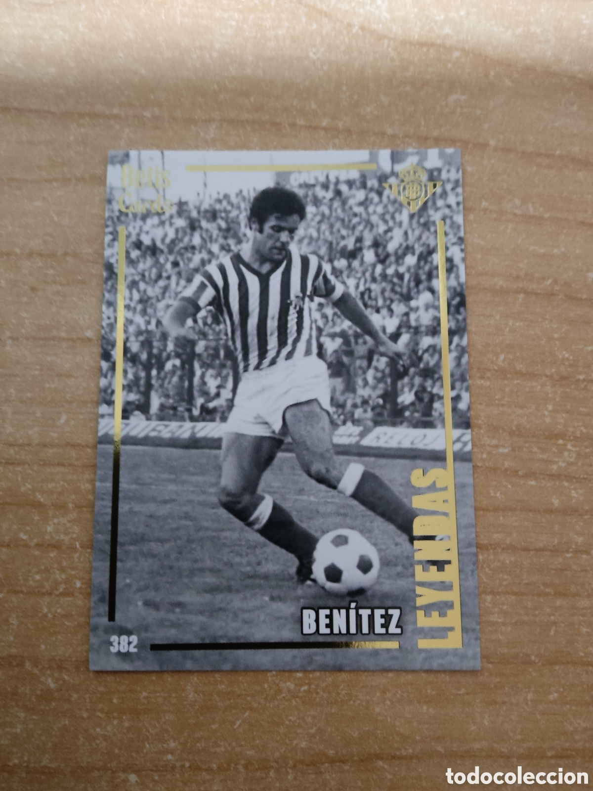 Cromos de Futebol: 382 BENITEZ LEYENDAS REAL BETIS HOLY CARDS 2024 2025