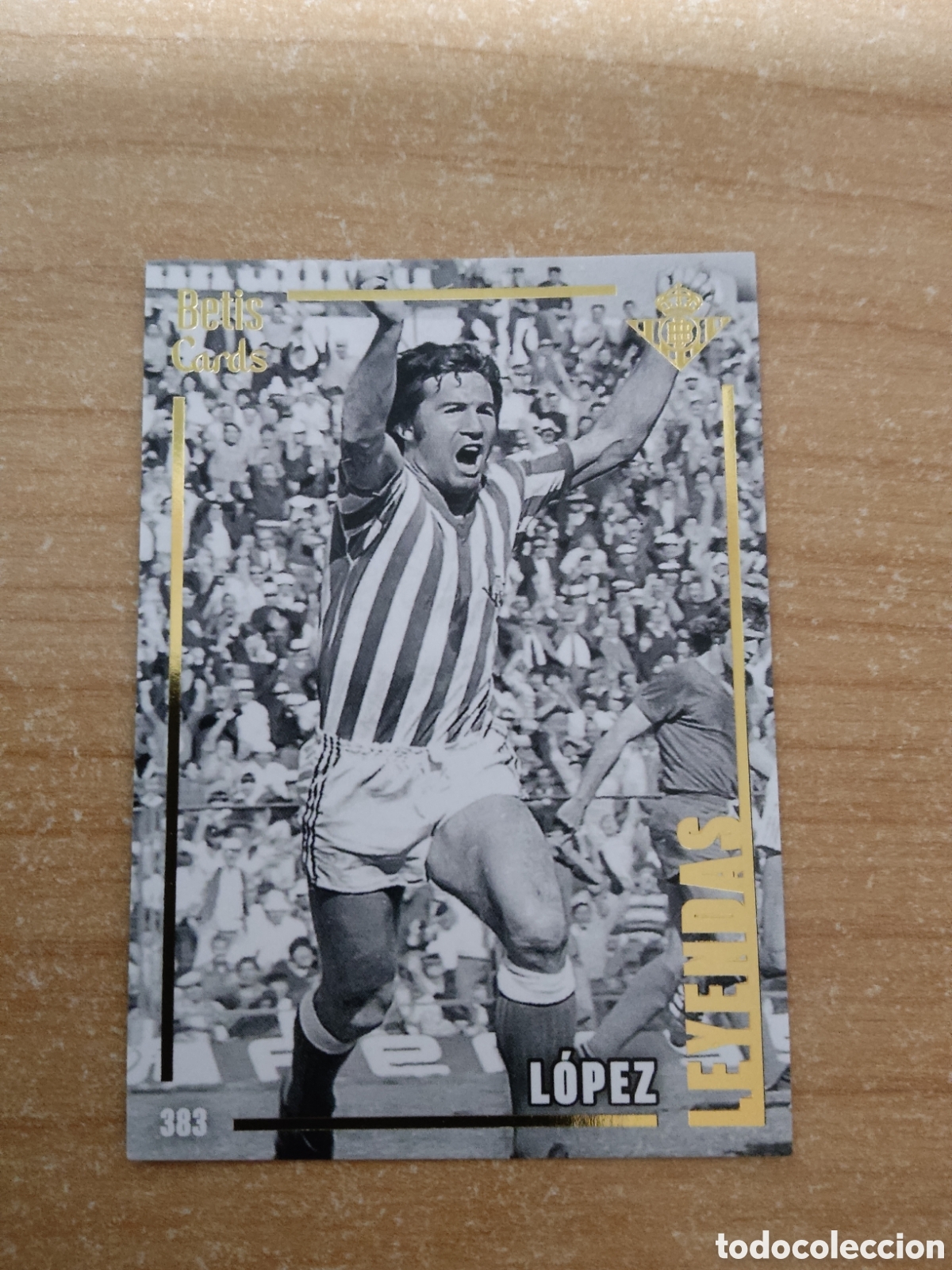 Cromos de Futebol: 383 LOPEZ LEYENDAS REAL BETIS HOLY CARDS 2024 2025
