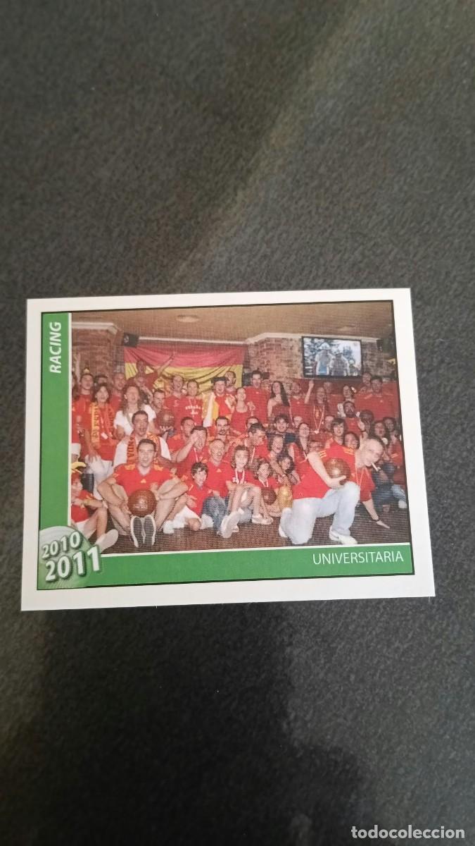 Cromos de Futebol: Footprint 2010 2011 Oficial Racing De Santander 317 Pe&ntilde;a Universitaria