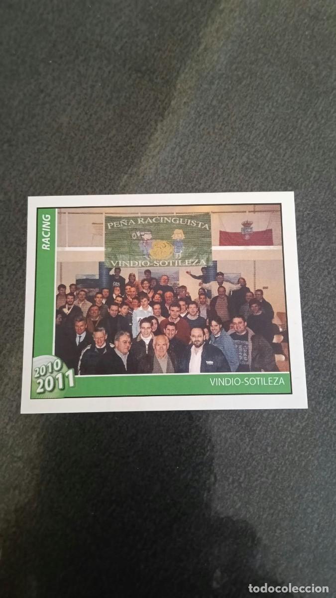 Cromos de f&uacute;tbol: Footprint 2010 2011 Oficial Racing De Santander 321 Pe&ntilde;a Vindio-Sotileza