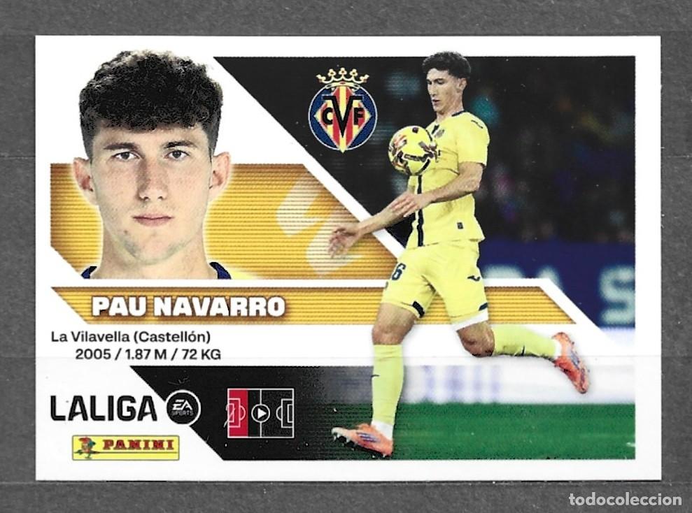 Cromos de f&uacute;tbol: Liga este 26/27 - Pau Navarro - N&deg; 6a - Villarreal CF