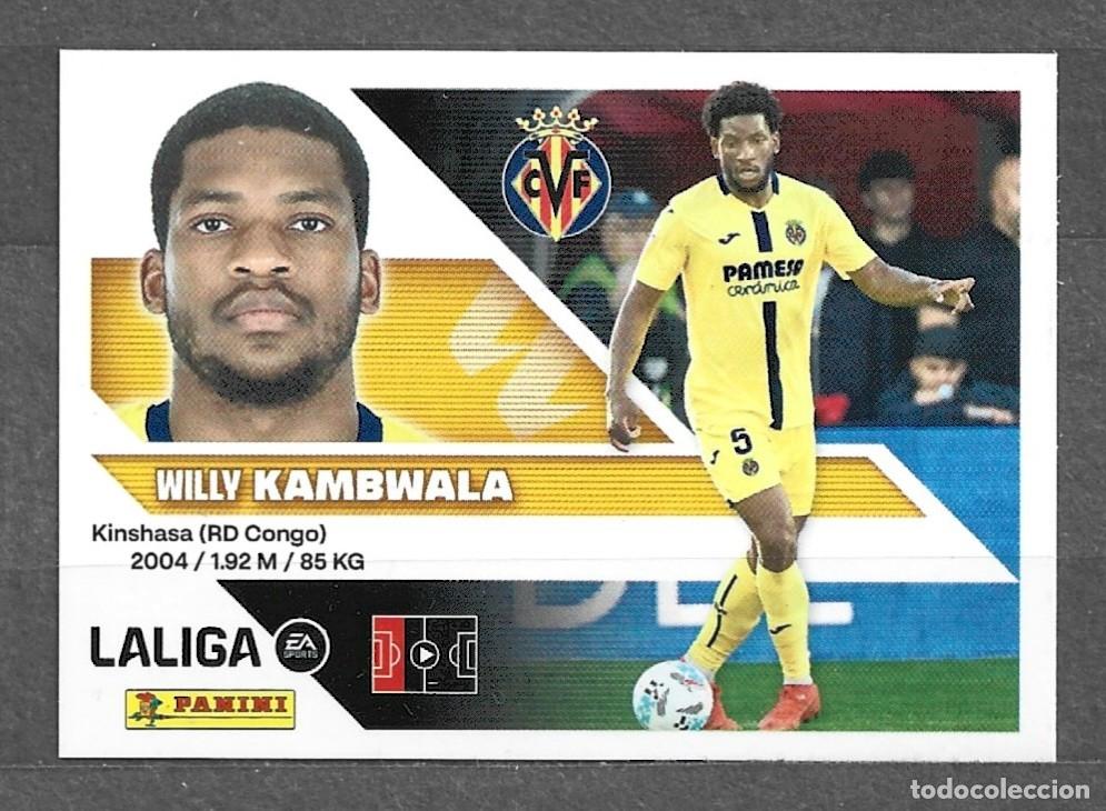 Cromos de f&uacute;tbol: Liga este 26/27 - Kambwala - N&deg; 8a - Villarreal CF