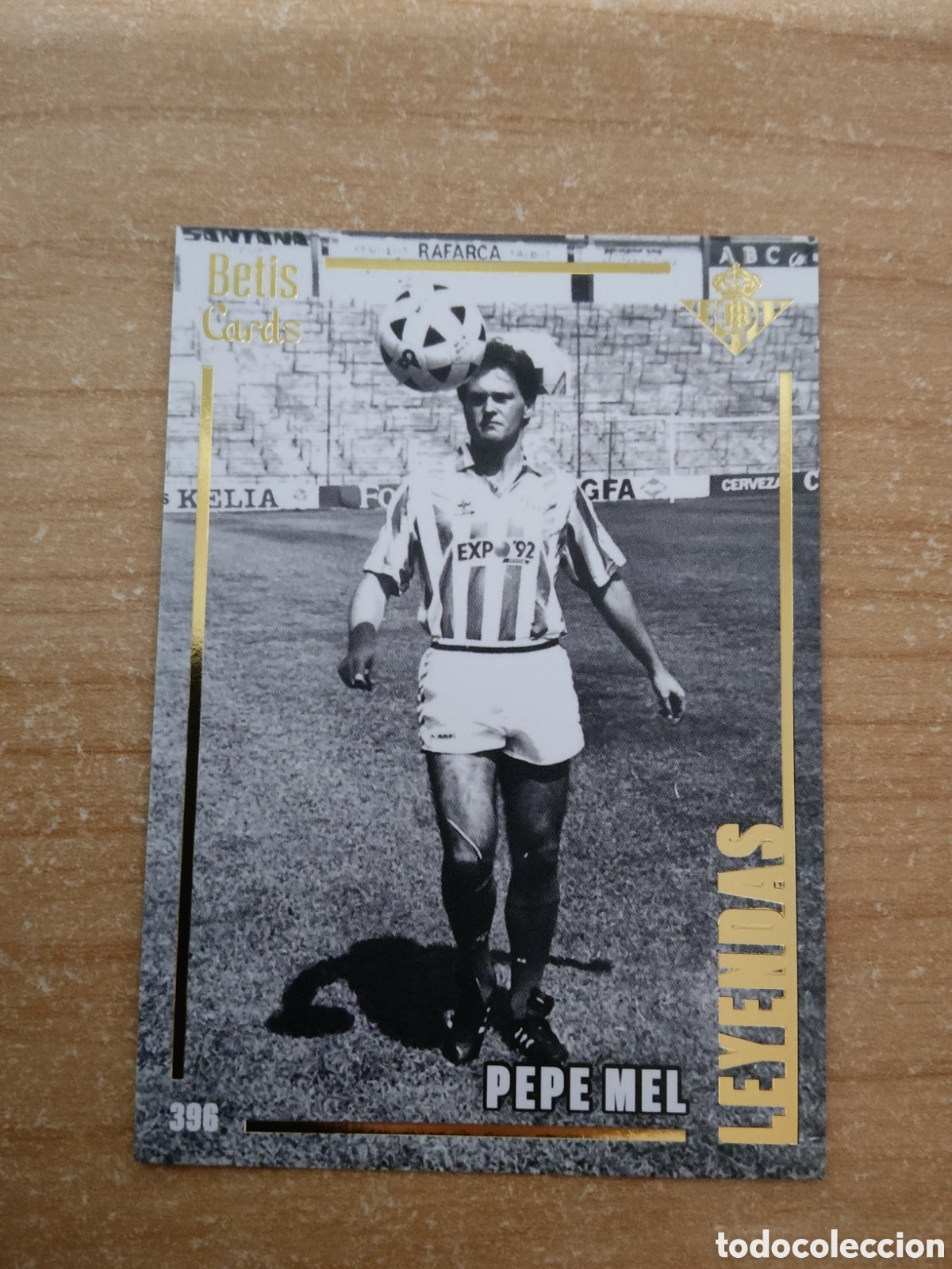 Cromos de f&uacute;tbol: 396 PEPE MEL LEYENDAS REAL BETIS HOLY CARDS 2024 2025