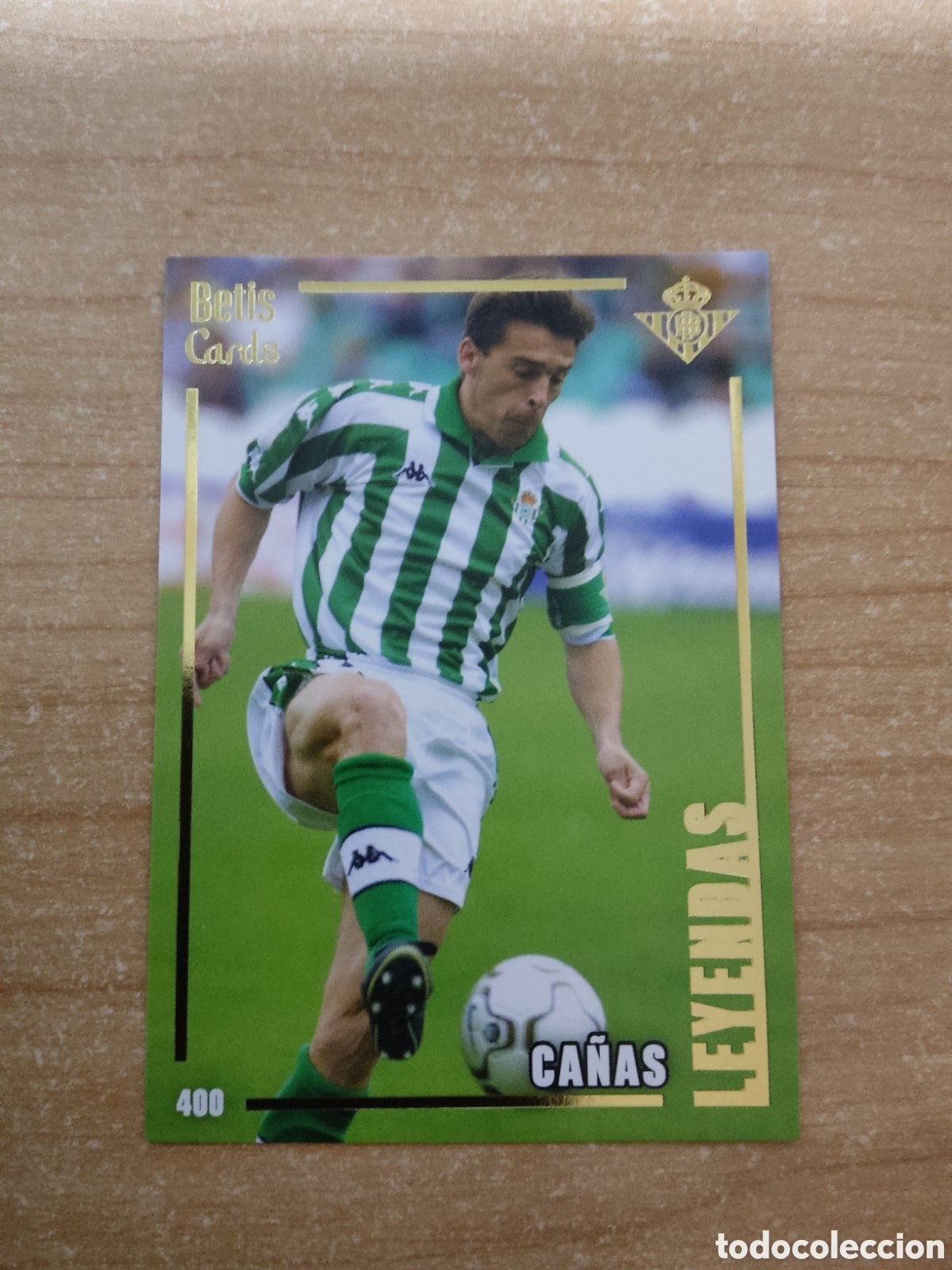 Cromos de f&uacute;tbol: 400 CA&Ntilde;AS LEYENDAS REAL BETIS HOLY CARDS 2024 2025