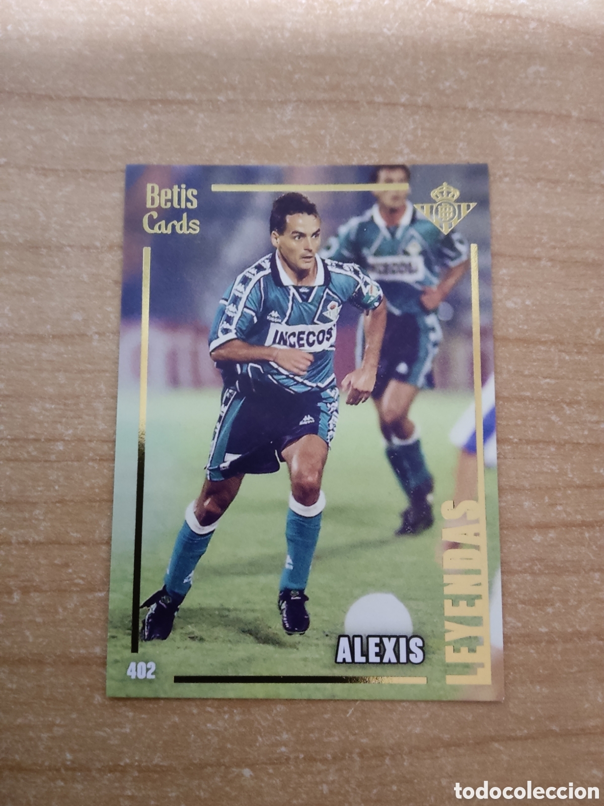 Cromos de f&uacute;tbol: 402 ALEXIS LEYENDAS REAL BETIS HOLY CARDS 2024 2025