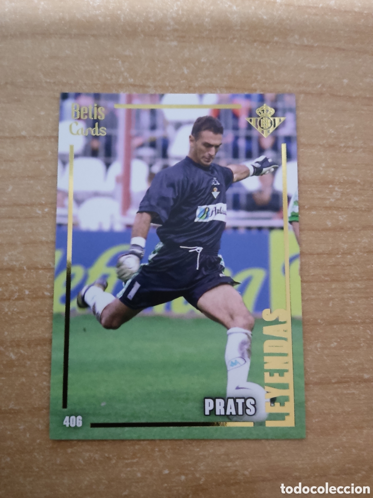 Cromos de f&uacute;tbol: 406 PRATS LEYENDAS REAL BETIS HOLY CARDS 2024 2025