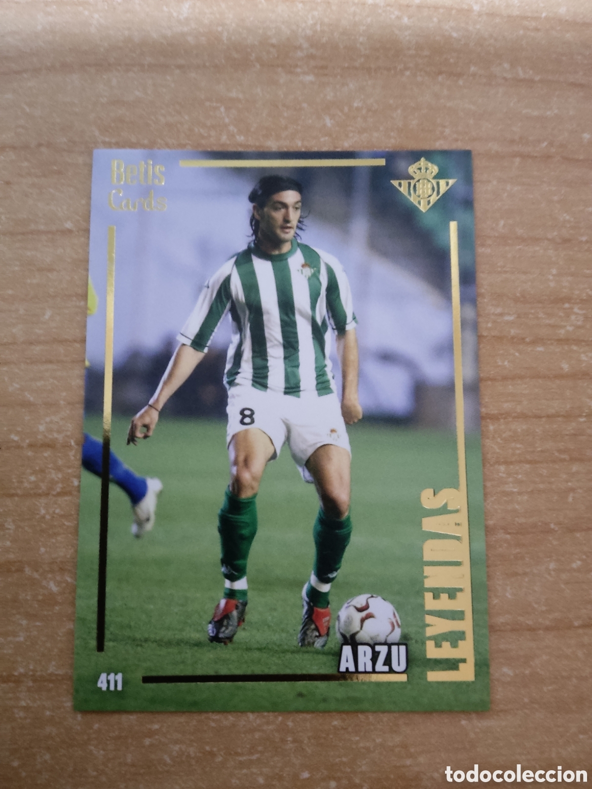 Cromos de f&uacute;tbol: 411 ARZU LEYENDAS REAL BETIS HOLY CARDS 2024 2025