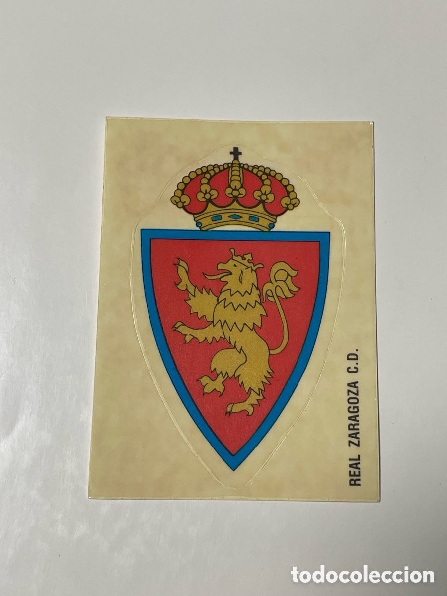 Cromos de f&uacute;tbol: Escudo Real Zaragoza Panini 92/93 #39