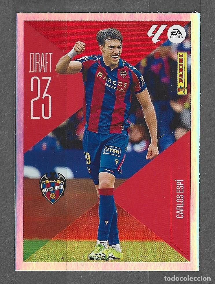 Cromos de f&uacute;tbol: Liga este 26/27 - Carlos Esp&iacute; - N&deg; 4 - Levante UD - Draft 23