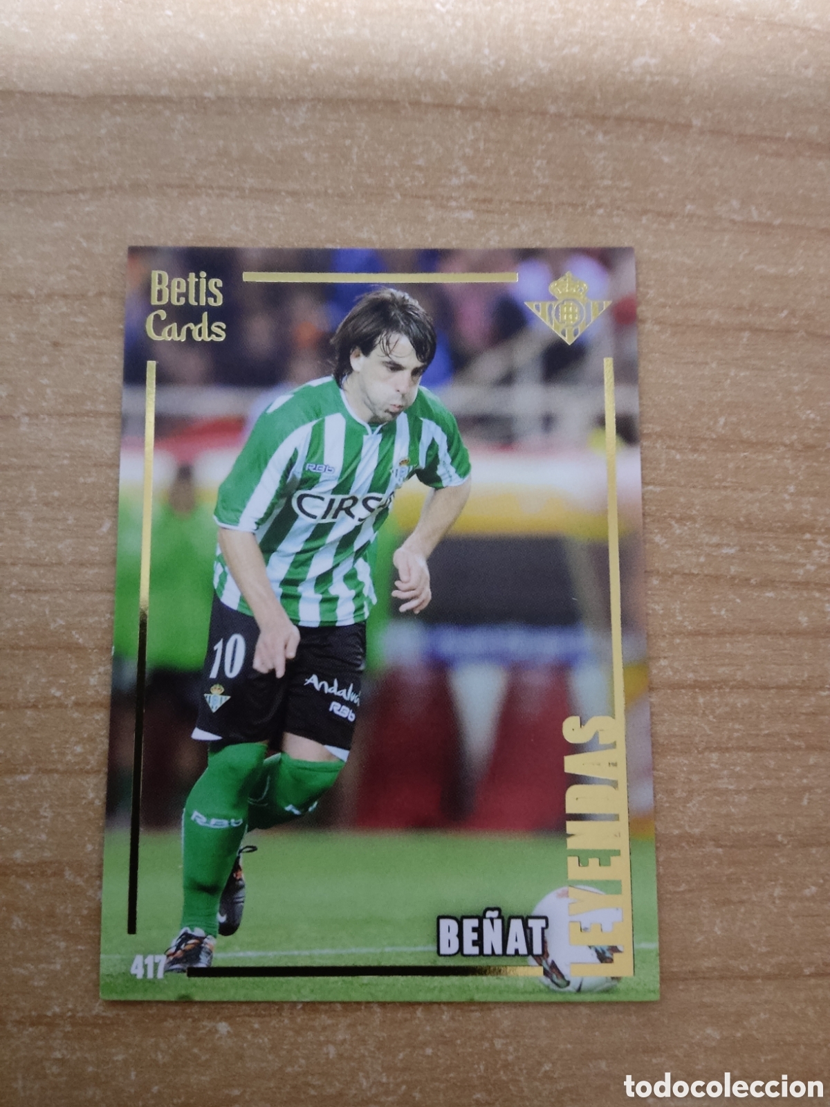 Cromos de f&uacute;tbol: 417 BE&Ntilde;AT LEYENDAS REAL BETIS HOLY CARDS 2024 2025
