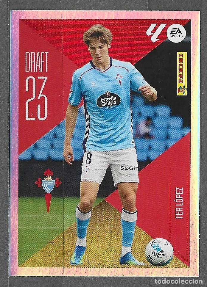 Cromos de f&uacute;tbol: Liga este 26/27 - Fer L&oacute;pez - N&deg; 7 - RC Celta - Draft 23