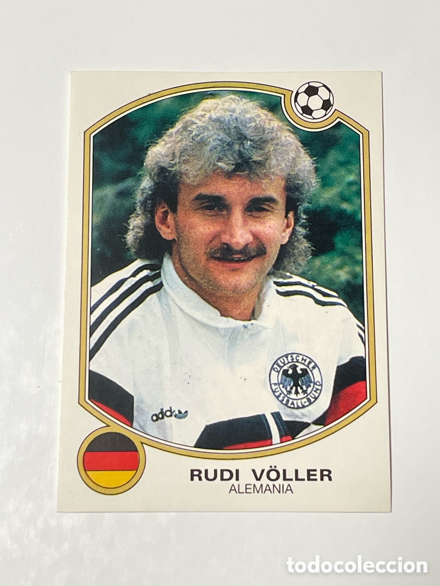 Cromos de f&uacute;tbol: Rudi V&ouml;ller Alemania Panini 92/93 #217