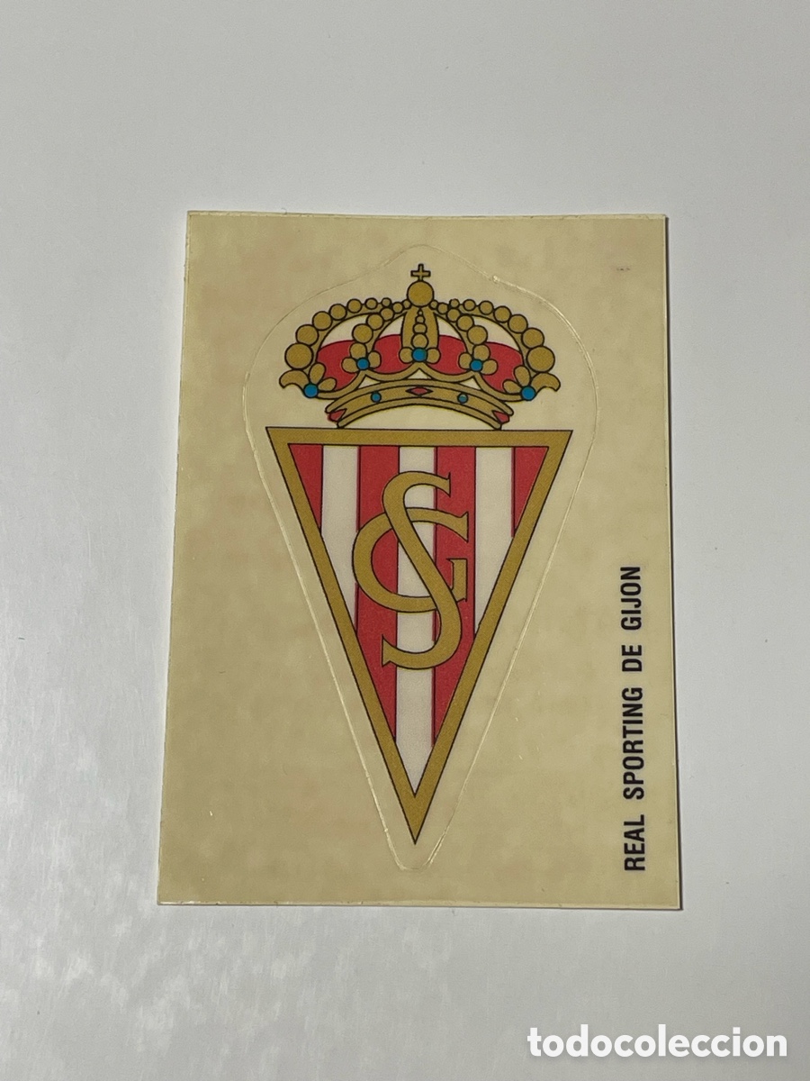 Cromos de f&uacute;tbol: Escudo Sporting de Gij&oacute;n Panini 92/93 #33