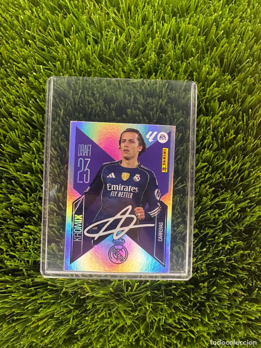 Figurine di Calcio: N&ordm; K5 Carreras Draft 23 Kromix Real Madrid CF Liga Este 26 27