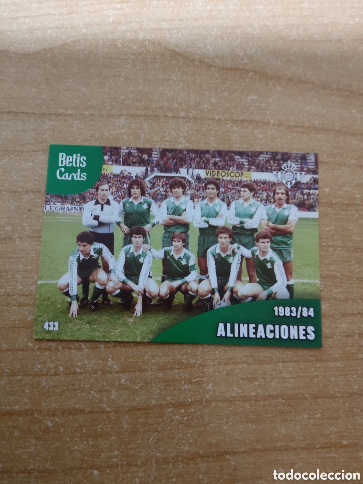 Figurine di Calcio: 433 ALINEACIONES 1983 1984 REAL BETIS HOLY CARDS 2024 2025