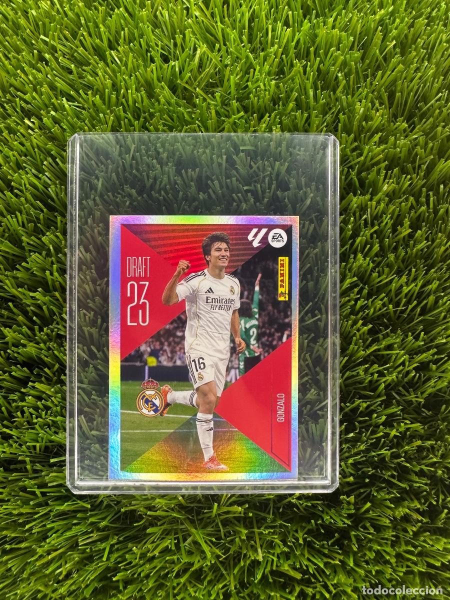 Cromos de f&uacute;tbol: N&ordm; 9 Gonzalo Draft 23 Real Madrid CF Liga Este 26 27