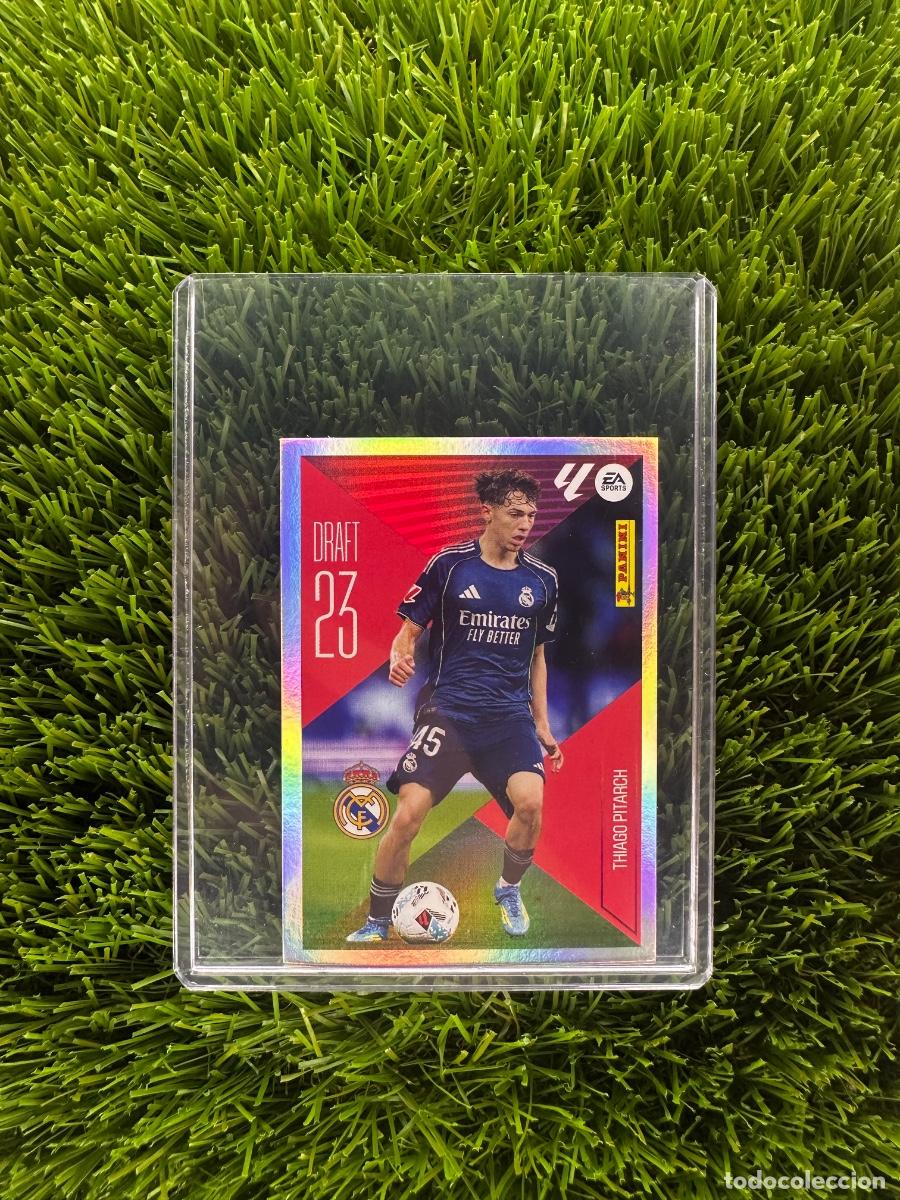 Cromos de f&uacute;tbol: N&ordm; 22 Thiago Pitarch Draft 23 Real Madrid CF Liga Este 26 27