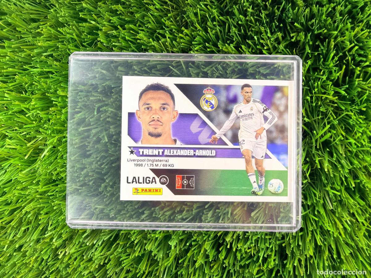 Cromos de f&uacute;tbol: N&ordm; 5 Trent Real Madrid CF Liga Este 26 27