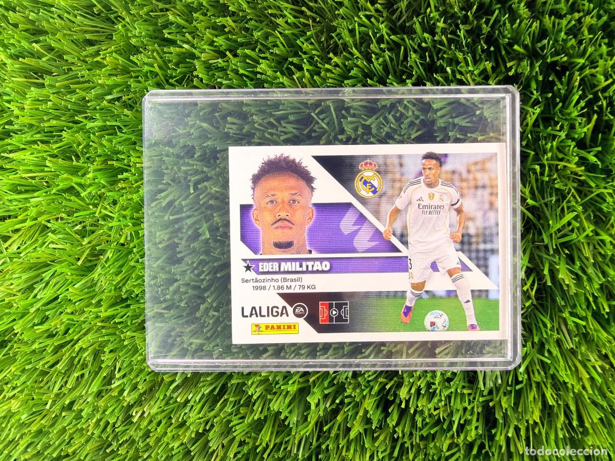 Cromos de f&uacute;tbol: N&ordm; 6 Militao Real Madrid CF Liga Este 26 27