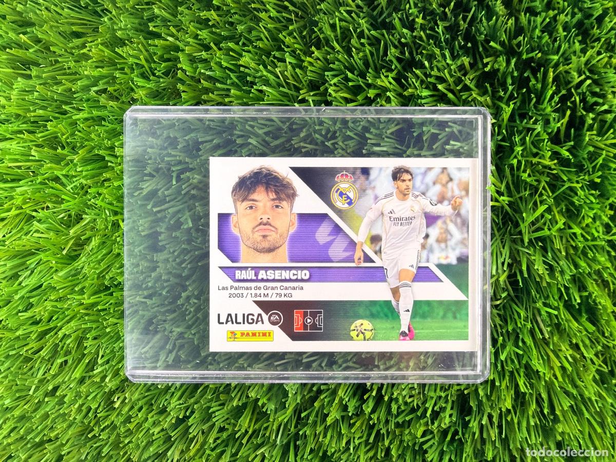 Cromos de f&uacute;tbol: N&ordm; 7 Asencio Real Madrid CF Liga Este 26 27