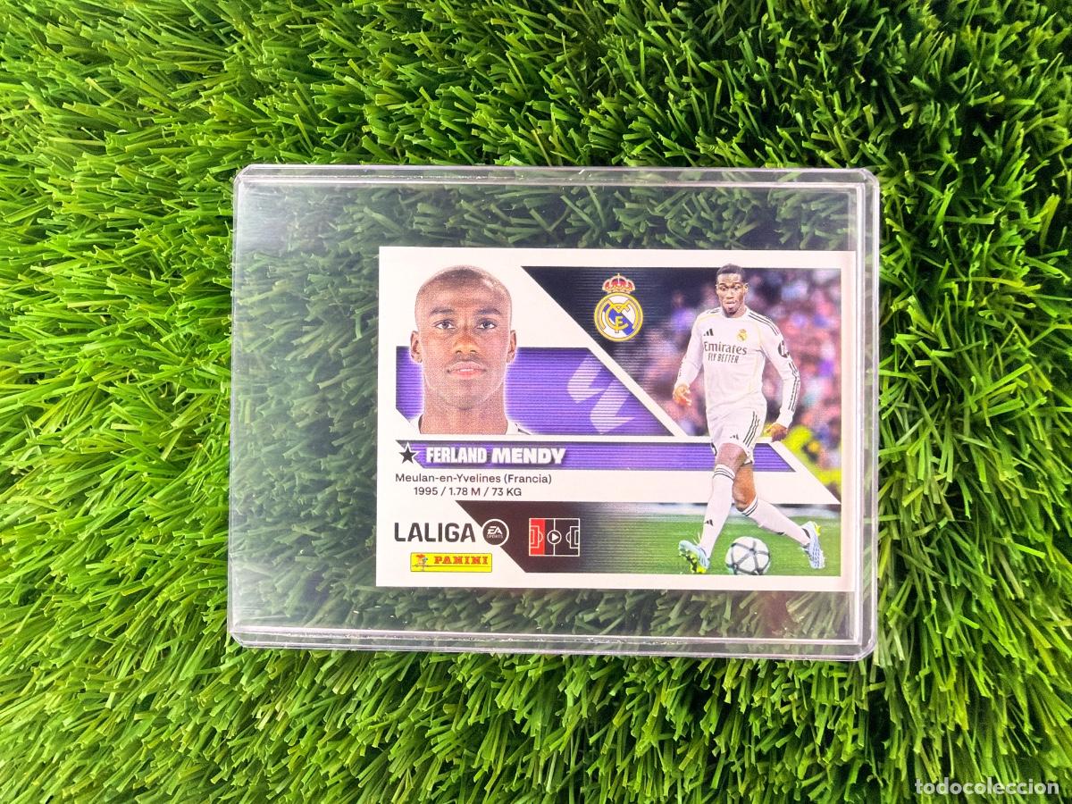 Cromos de f&uacute;tbol: N&ordm; 10B Mendy Real Madrid CF Liga Este 26 27