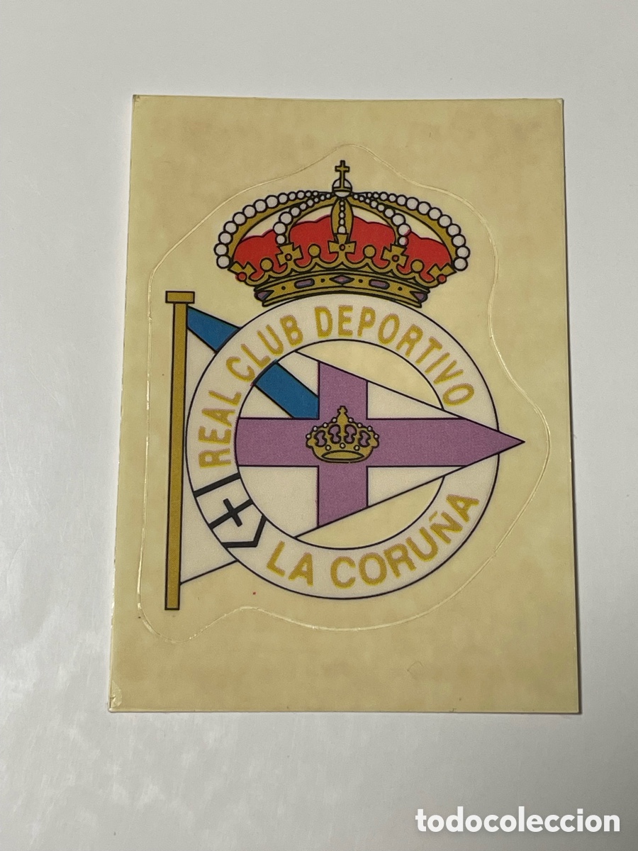 Cromos de f&uacute;tbol: Escudo Deportivo de La Coru&ntilde;a Panini 92/92 #17