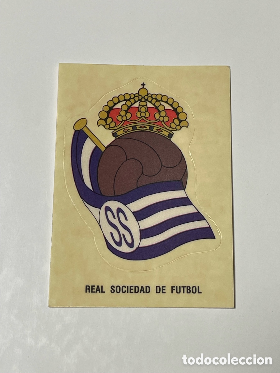 Cromos de f&uacute;tbol: Escudo Real Sociedad Panini 92/93 #31