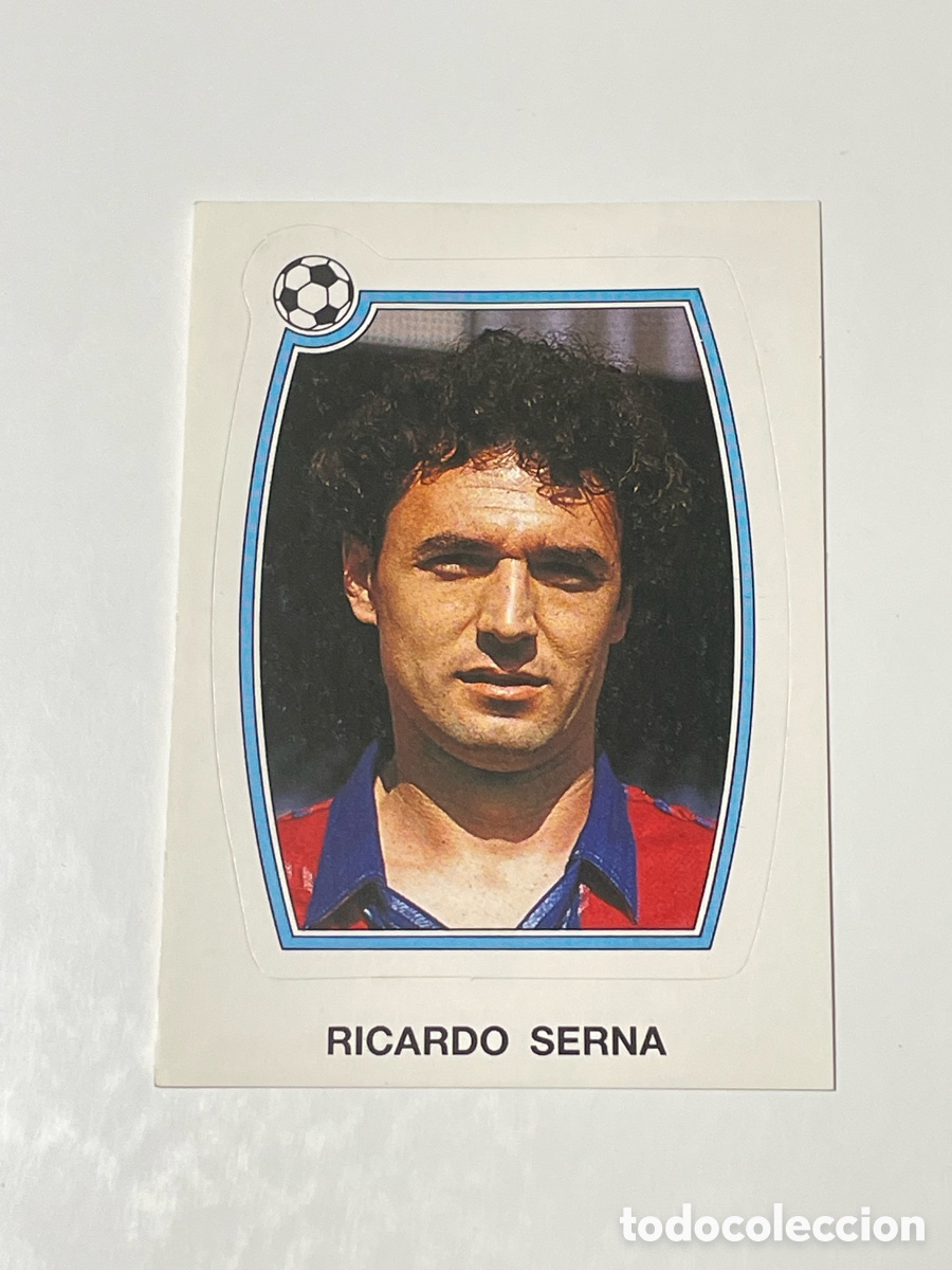 Cromos de f&uacute;tbol: Ricardo Serna F. C. Barcelona Panini 92/93 #89