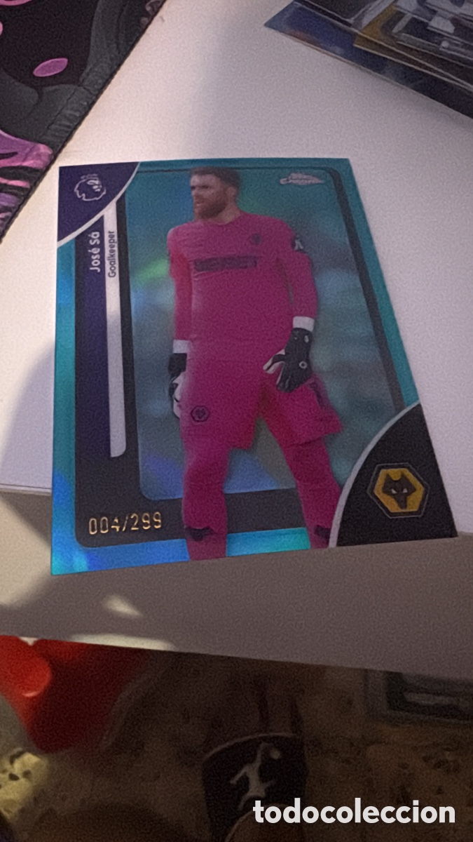 Cromos de f&uacute;tbol: Jose sa/299 tops chrome
