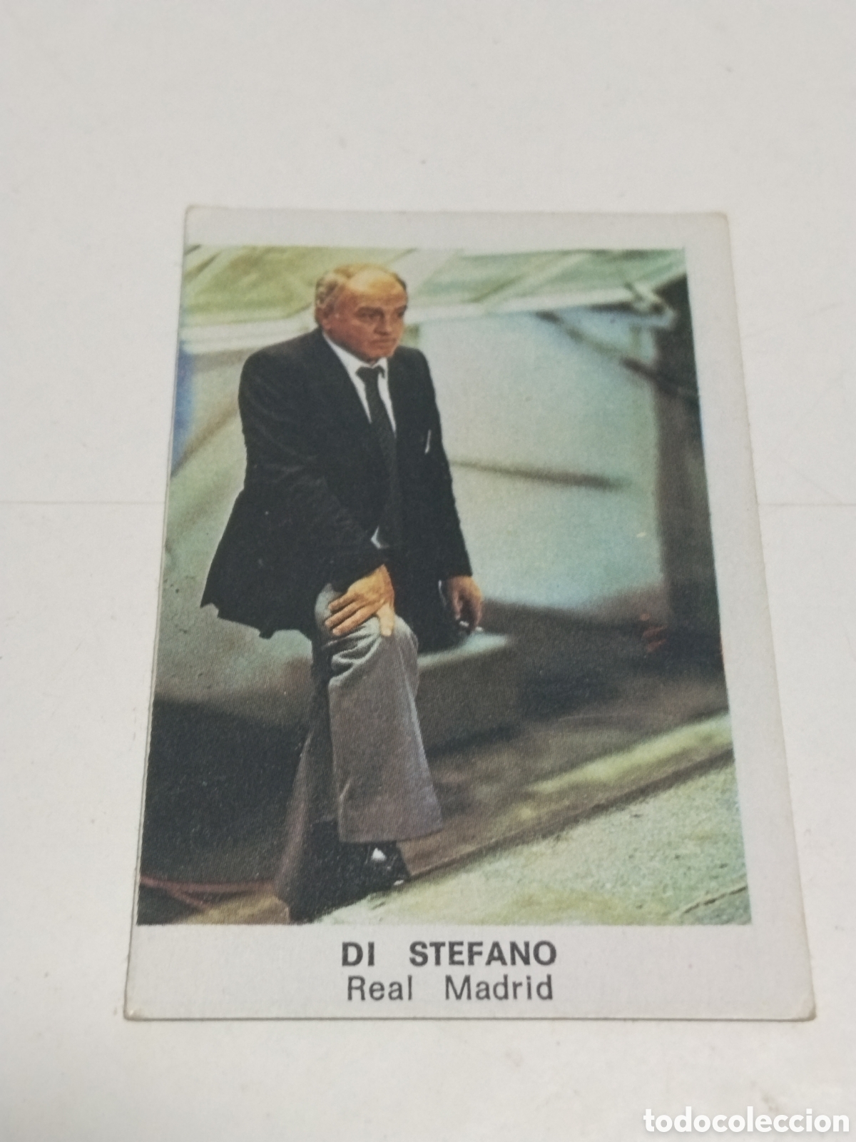 Cromos de f&uacute;tbol: Cromo F&uacute;tbol 84 Cano 1983 , Di Estefano, Real Madrid