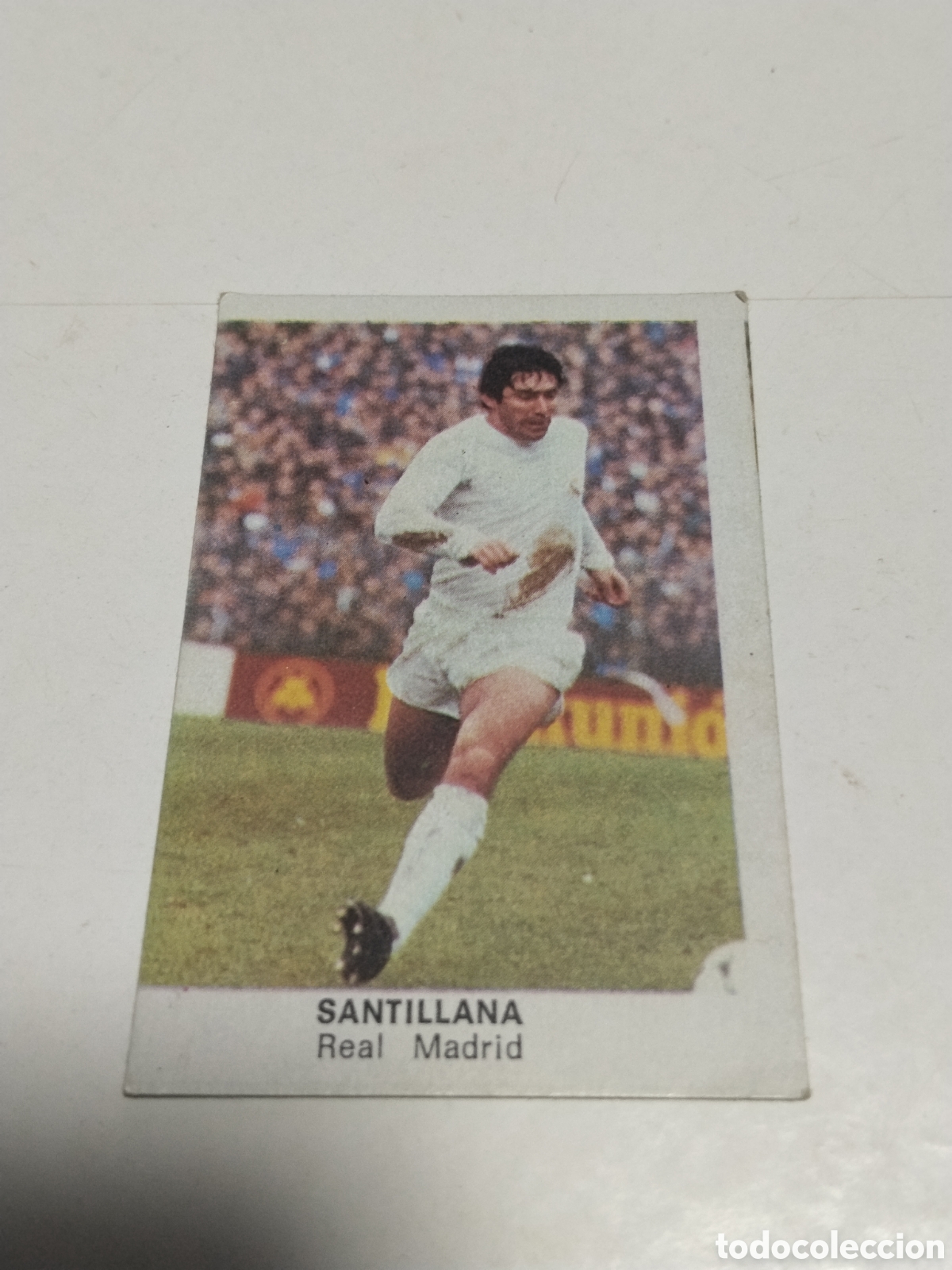 Cromos de f&uacute;tbol: Error de Imprenta o fabricaci&oacute;n de origen ,Cromo F&uacute;tbol 84 Cano 1983 ,Santillana ,Real Madrid