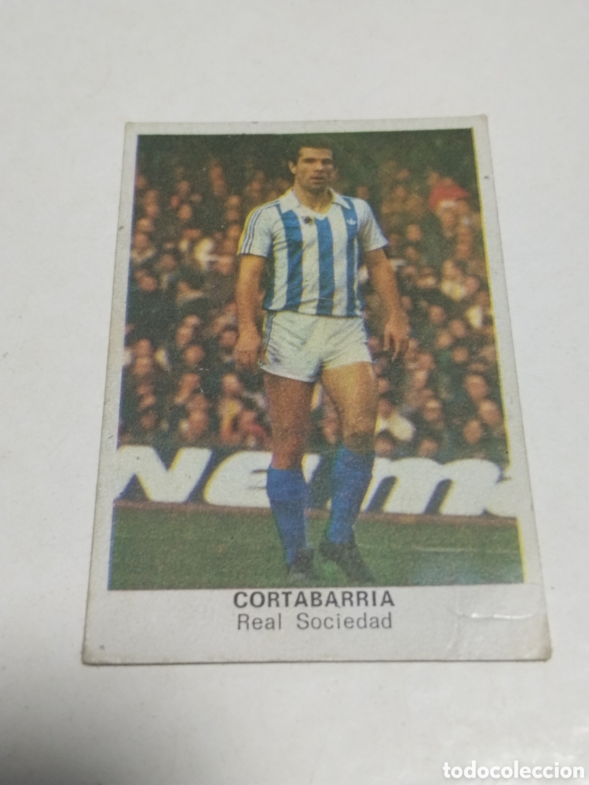 Football Stickers: Cromo F&uacute;tbol 84 Cano 1983 , Cortabarria, Rayajo de l&aacute;piz p&aacute;rate derecha baja