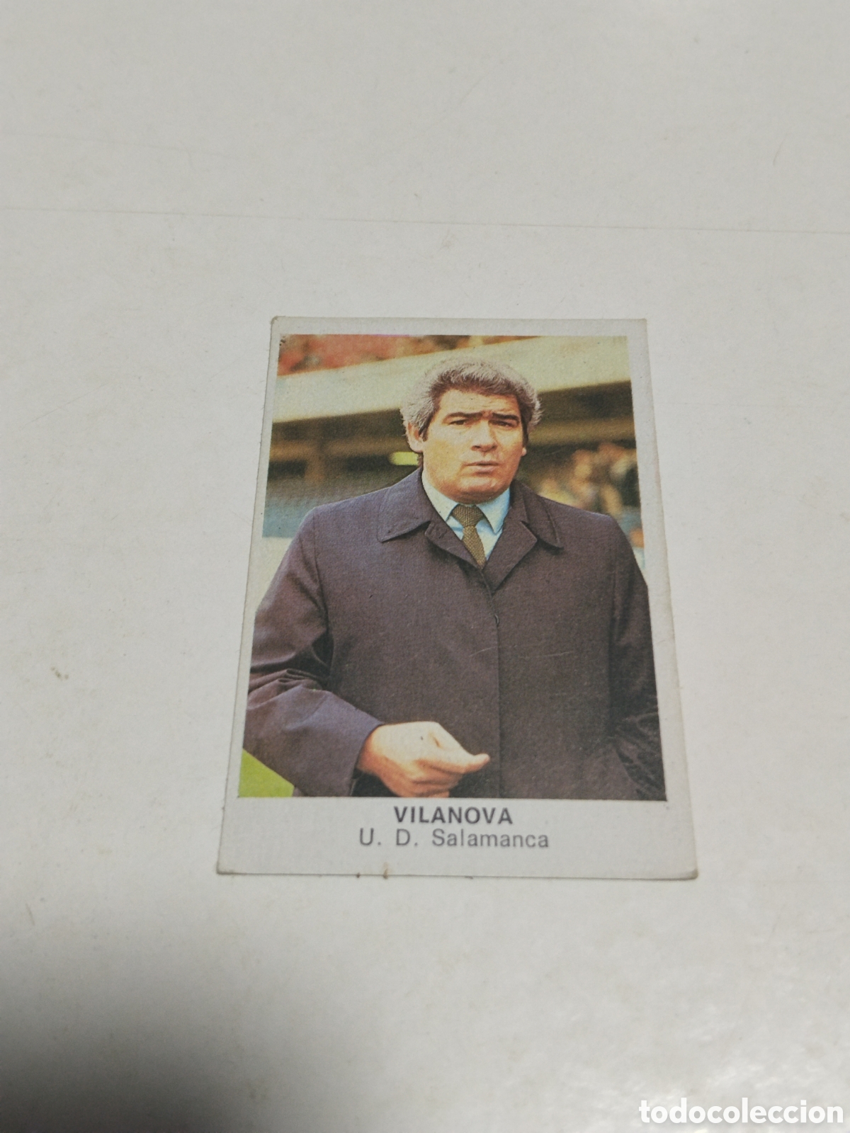 Cromos de f&uacute;tbol: Cromo F&uacute;tbol 84 Cano 1983 ,Vilanova