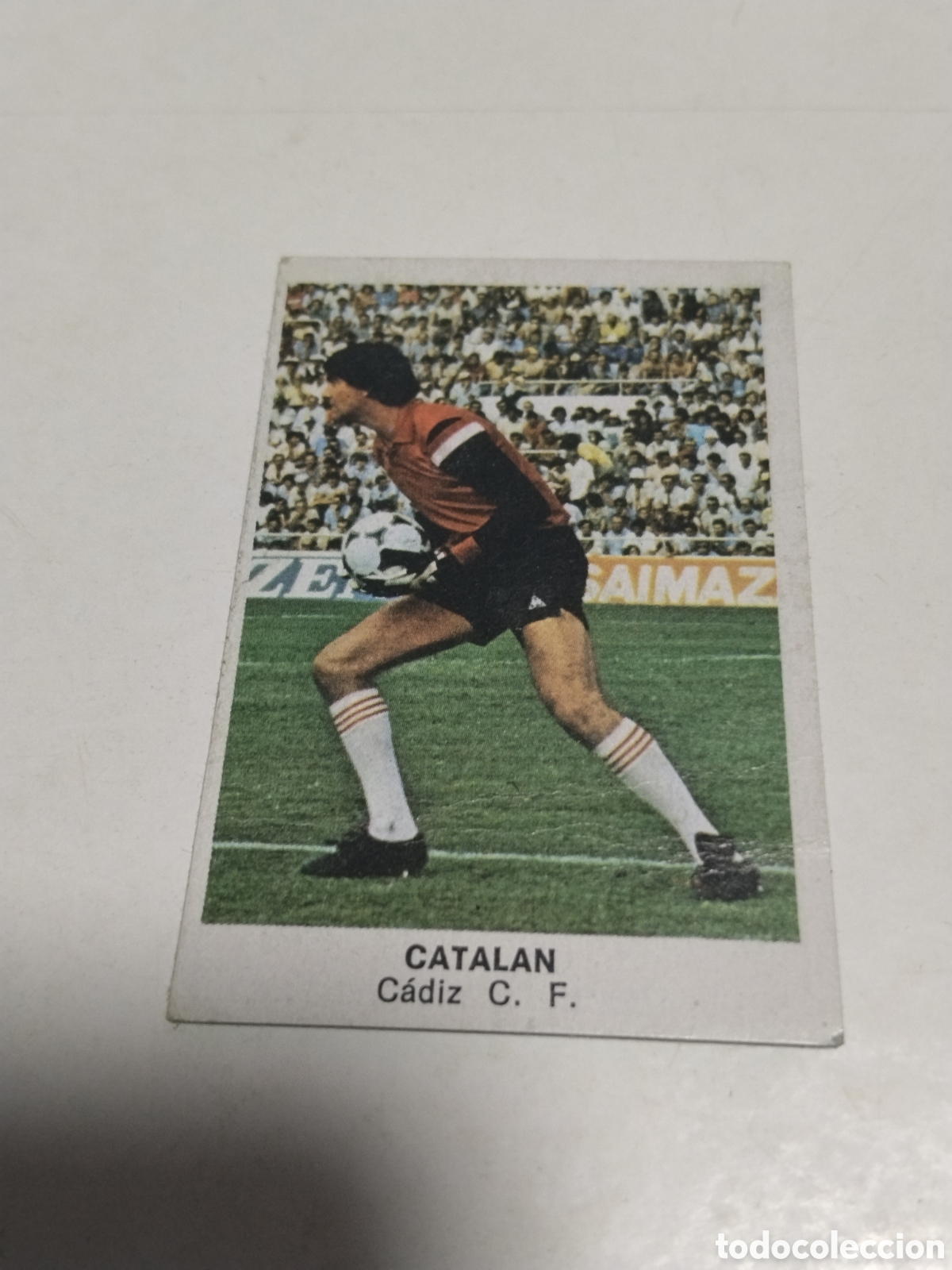 Cromos de f&uacute;tbol: Cromo F&uacute;tbol 84 Cano 1983 ,Catalan