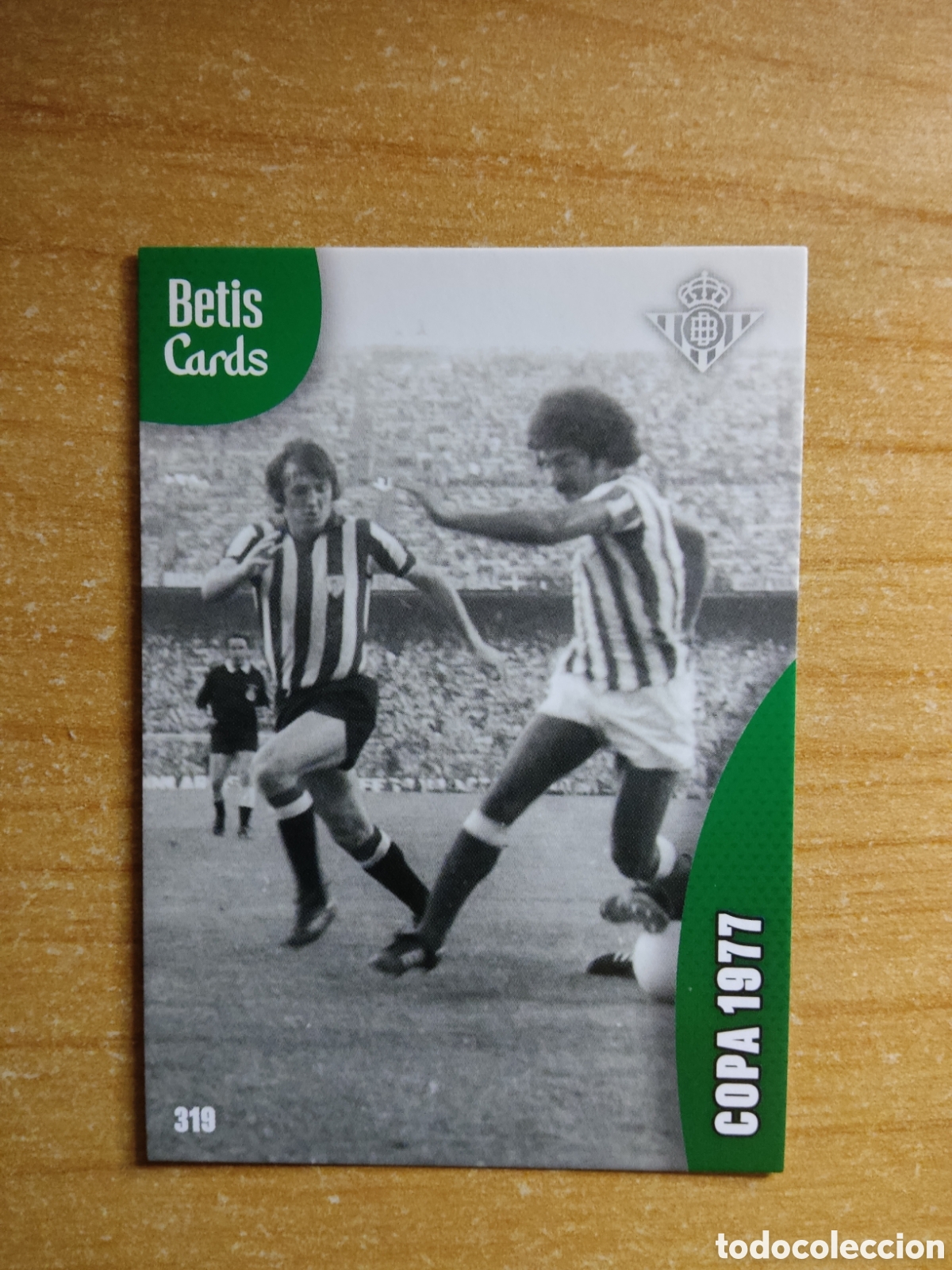 Cartes &agrave; collectionner de Football: 319 COPA 1977 REAL BETIS HOLY CARDS 2024 2025